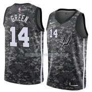 Maillot San Antonio Spurs Danny Green Ciudad 2018 Gris