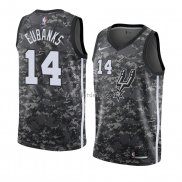 Maillot San Antonio Spurs Drew Eubanks Ville 2018 Gris