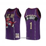 Maillot Tornto Raptors Tracy McGrady Mitchell & Ness 1998-99 Volet