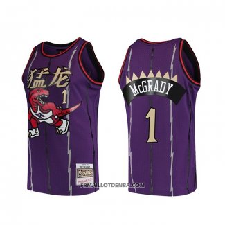 Maillot Tornto Raptors Tracy McGrady Mitchell & Ness 1998-99 Volet