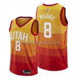 Maillot Utah Jazz Emmanuel Mudiay Ville Orange