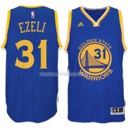 Maillot Basket Golden State Warriors Ezeli 31 Azul