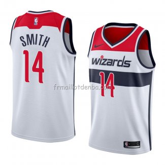 Maillot Washington Wizards Jason Smith Association 2018 Blanc