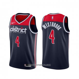 Maillot Washington Wizards Russell Westbrook Association 2020-21 Bleu