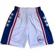 Shortes Philadelphia 76ers Los Ventilateurs Edicion Blanc