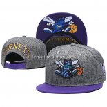 Casquette Charlotte Hornets Gris Volet