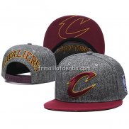 Casquette Cleveland Cavaliers Gris Rouge