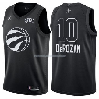 Maillot All Star 2018 Toronto Raptors Demar Derozan 10 Noir