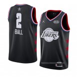 Maillot All Star 2019 Los Angeles Lakers Lonzo Ball Noir