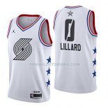 Maillot All Star 2019 Portland Trail Blazers Damian Lillard Blanc