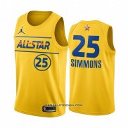 Maillot All Star 2021 Philadelphia 76ers Ben Simmons Or