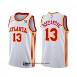 Maillot Atlanta Hawks Bogdan Bogdanovic Association 2020-21 Blanc