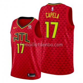 Maillot Atlanta Hawks Clint Capela Statement 2019-20 Rouge