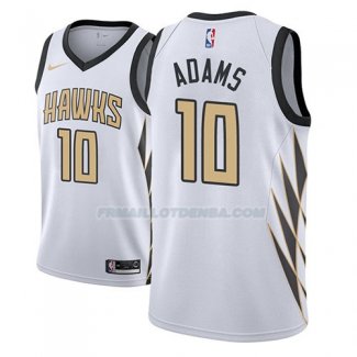 Maillot Atlanta Hawks Jaylen Adams Ciudad 2018-19 Blanc