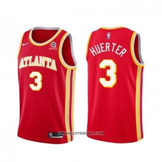 Maillot Atlanta Hawks Kevin Huerter Icon 2020-21 Rouge