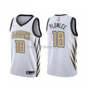 Maillot Atlanta Hawks Miles Plumlee Ville Blanc