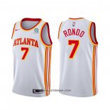 Maillot Atlanta Hawks Rajon Rondo Association 2020-21 Blanc