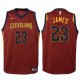 Maillot Basket Authentique Enfant Cleveland Cavaliers James 2017-18 23 Rouge