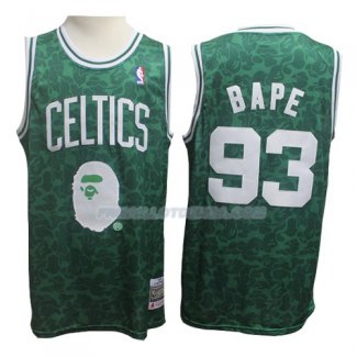 Maillot Boston Celtics Bape Vert Hardwood Classic