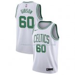 Maillot Boston Celtics Jonathan Gibson Association 2017-18 60 Blanc