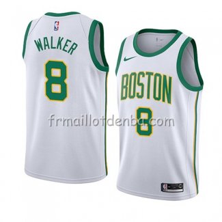 Maillot Boston Celtics Kemba Walker Ciudad 2019-20 Blanc