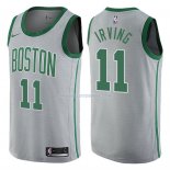 Maillot Boston Celtics Kyrie Irving Ville 11 Gris