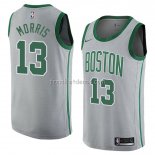 Maillot Boston Celtics Marcus Morris Ville 2018 Gris