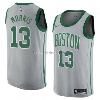 Maillot Boston Celtics Marcus Morris Ville 2018 Gris