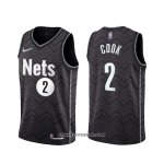 Maillot Brooklyn Nets Tyler Cook Earned 2020-21 Noir