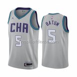 Maillot Charlotte Hornets Nicolas Batum Ville Edition Gris