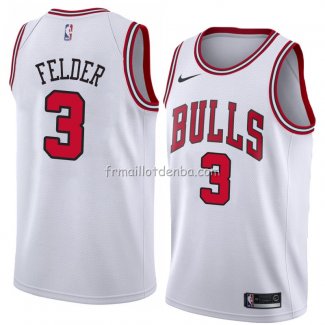 Maillot Chicago Bulls Kay Felder Association 2018 Blanc