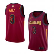 Maillot Cleveland Cavaliers George Hill Finals Bound Icon 2017-18 3 Rouge