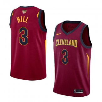 Maillot Cleveland Cavaliers George Hill Finals Bound Icon 2017-18 3 Rouge