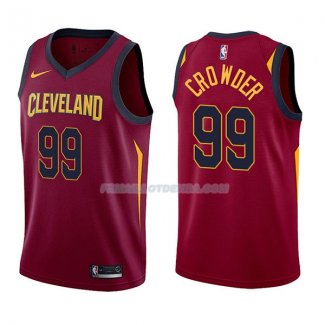 Maillot Cleveland Cavaliers Jae Crowder Swingman Icon 2017-18 99 Rojo