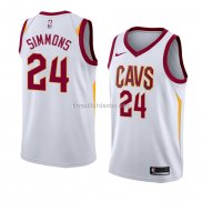 Maillot Cleveland Cavaliers Kobi Simmons Association 2018 Blanc