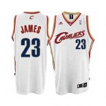 Maillot Cleveland Cavaliers Lebron James Home 23 Blanc