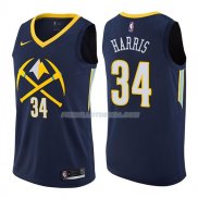 Maillot Denver Nuggets Devin Harris Ciudad 2017-18 34 Azul