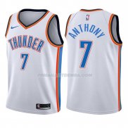 Maillot Basket Enfant Oklahoma City Thunder Carmelo Anthony Association 2017-18 7 Blanc
