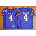 Enfants Maillot Basket NCAA Deshaun Watson 4 Purpura