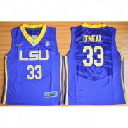 Enfants Maillot Basket NCAA Shaquille ONeal 33 Purpura