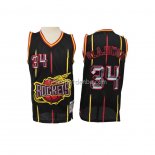 Maillot Houston Rockets Hakeem Olajuwon Noir