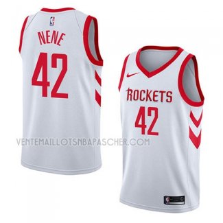 Maillot Houston Rockets Nene Association 2018 Blanc