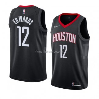 Maillot Houston Rockets Vincent Edwards Statement 2018 Noir