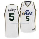 Maillot Basket Utah Jazz Harris 5 Blanco