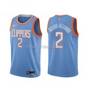 Maillot Los Angeles Clippers Shai Gilgeous Alexander Ville Bleu