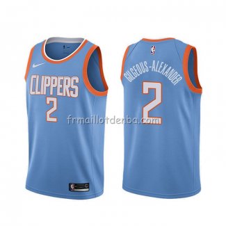 Maillot Los Angeles Clippers Shai Gilgeous Alexander Ville Bleu