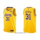 Maillot Los Angeles Lakers Austin Reaves NO 31 75th Anniversary 2021-22 Jaune