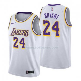 Maillot Los Angeles Lakers Kobe Bryant Association 24 2018-19 Blanc