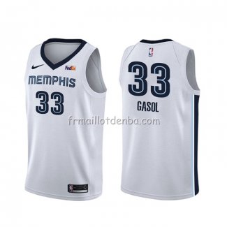 Maillot Memphis Grizzlies Marc Gasol Association Blanc