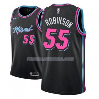 Maillot Miami Heat Duncan Robinson Ciudad 2018-19 Noir